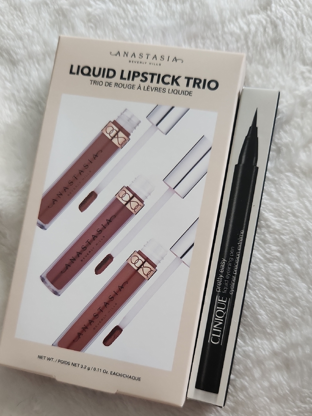 Anastasia Liquid Lipstick Trio — Warm Mauve & Brown Neutrals